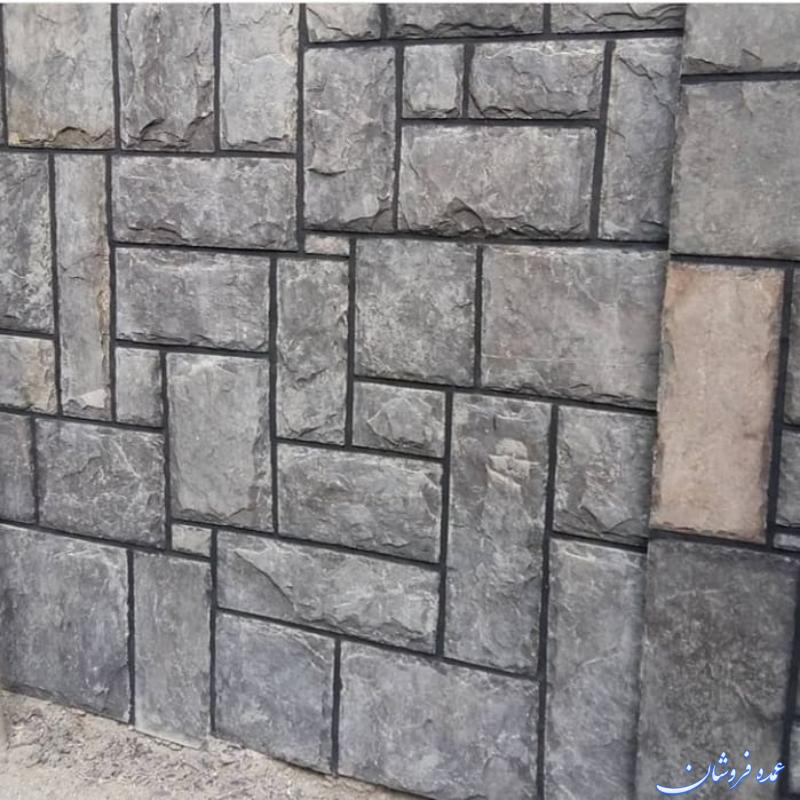 فروش سنگ ورقه ای و فروش سنگ لاشه سنگ مالون واجرای دیوار درپوش ستون آبنما آلاچیق آتشکده