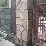 اجرای سنگ های لاشه ورقه ای مالونی و غیره