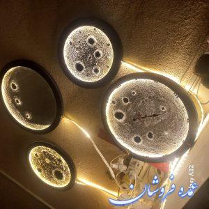 تولید کننده انواع تابلو ماه و ساعت.اینه