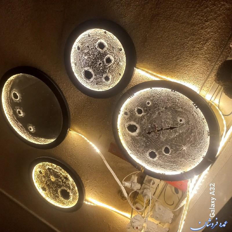 تولید کننده انواع تابلو ماه و ساعت.اینه