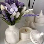 شمع و دکوری تزئینی سنگ مصنوعی
