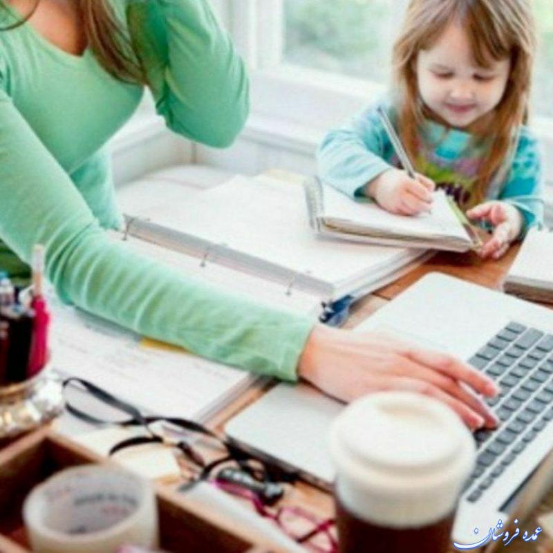 کار با گوشی در منزل برای بانوان
