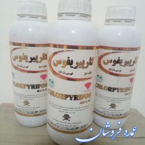 سم حشره کش کلرپیریفوس دورسبان یک لیتری