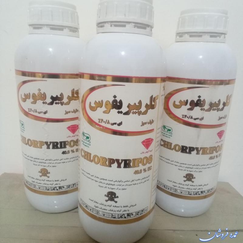 سم حشره کش کلرپیریفوس دورسبان یک لیتری