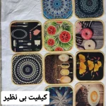 زیر قابلمه نسوز pvc طرح سنتی مراکشی