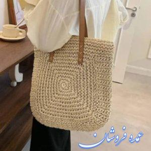 کیف رافیا دست بافت