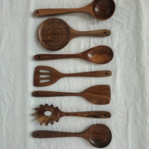 ست ۷ پارچه قاشق چوبی