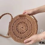 کیف رافیا دست بافت