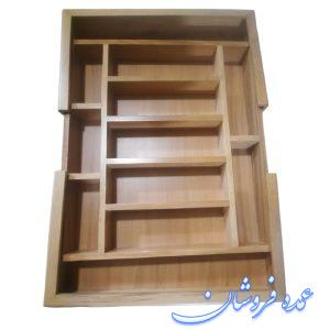 جا قاشقی چوبی.