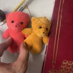 عروسک تدی خرس شاخصین جاکلیدی بوکت اویز ماشین