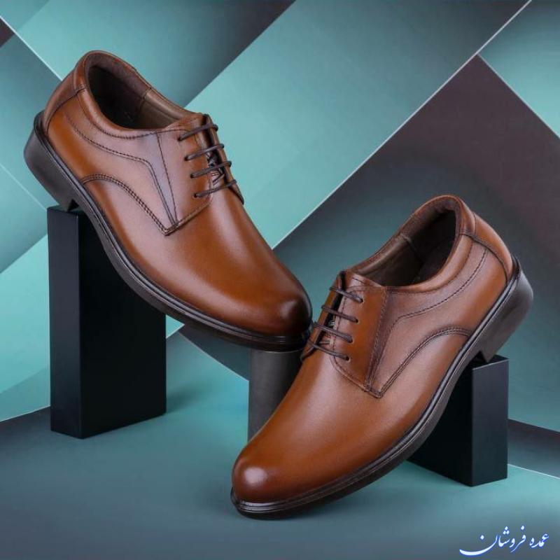 کفش مردانه مجلسی مدل وستا بندی+ قیمت مناسب
