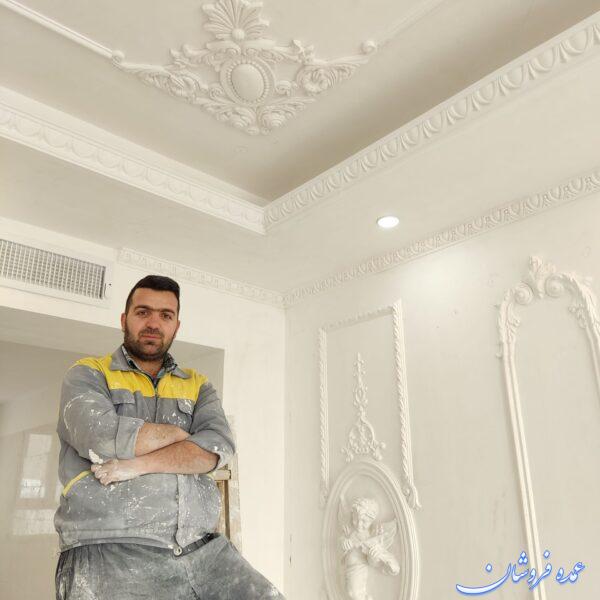 گچ بری پیش ساخته