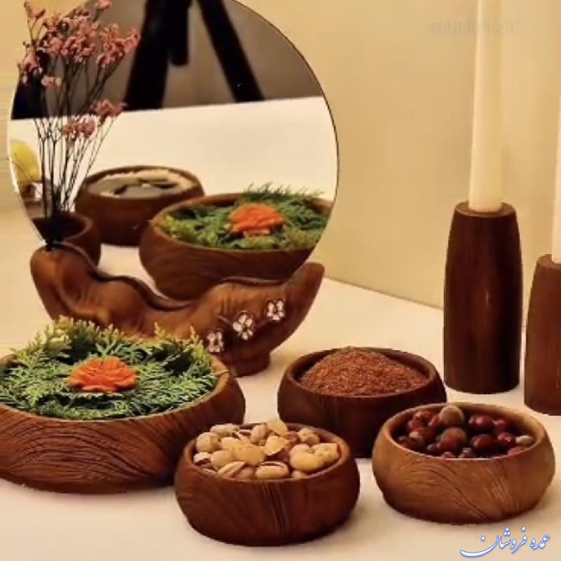 هفت سین طرح چوب