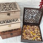 باکس سوغاتی آجیل و خشکبار طرح لادن