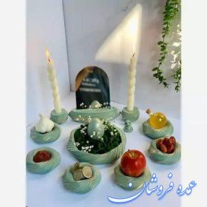 سنگ مصنوعی و شمع