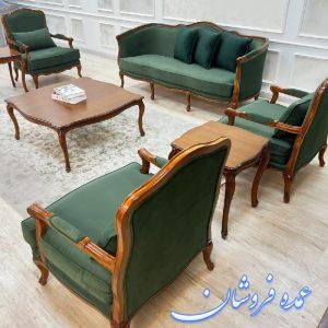 مبلمان فرانسوی ساده