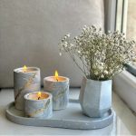 تولید ظروف پذیرایی و دکور ی سنگ مصنوعی