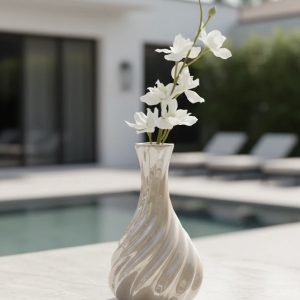 گلدان سرامیکی لوتوس