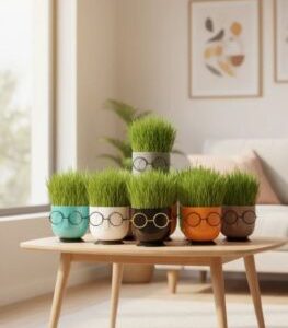 تولید کننده انواع گلدان پلاستیکی گرد مشکی + فروش عمده