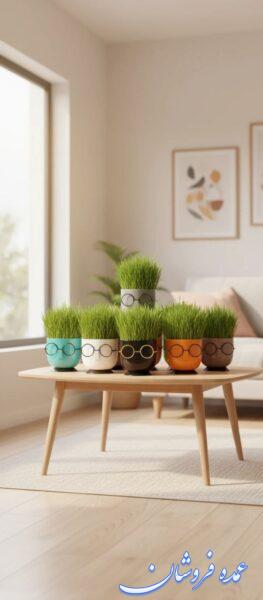 تولید کننده انواع گلدان پلاستیکی گرد مشکی + فروش عمده